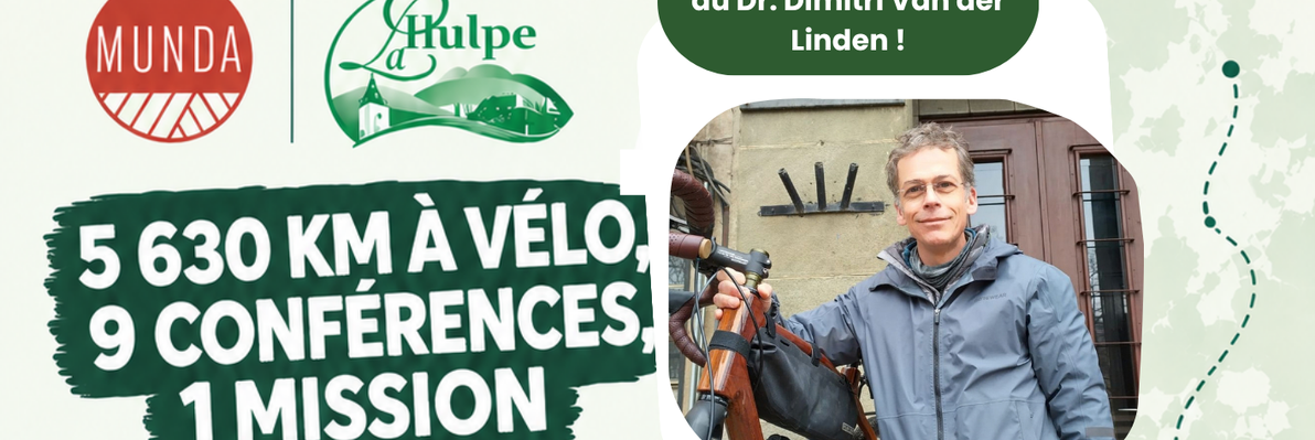 Dimitri Van der Linden - Récit d'une odyssée sportive et solidaire, une conférence à ne pas manquer !